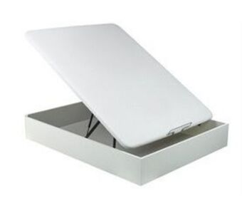 Conforama Sommier de madeira branco pikolin floor 3d plus promoção