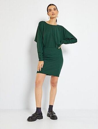 Kiabi Vestido curto com alças promoção
