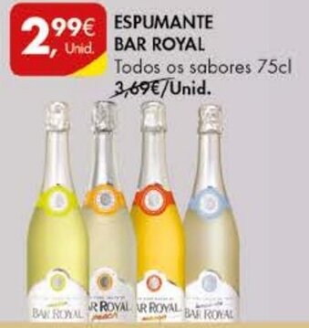 Pingo Doce Espumante Bar Royal 75cl promoção