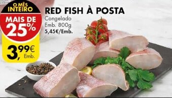 Pingo Doce Red Fish à Posta 800g promoção