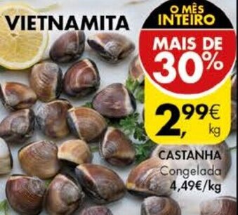 Pingo Doce Castanha promoção