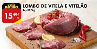 Pingo Doce Lombo de Vitela e Vitelão promoção