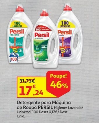Det. roupa máq. liquído persil