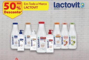 Auchan Loção corporal lactovit promoção