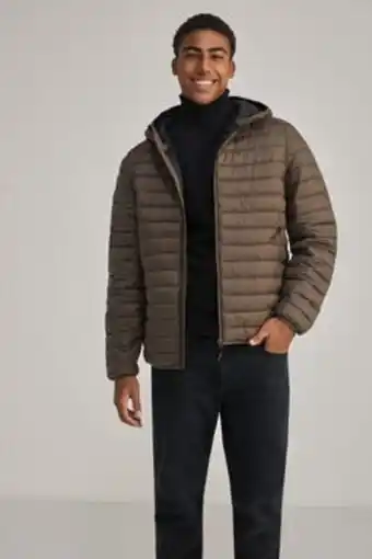 Springfield Blazer acolchoado capuz promoção