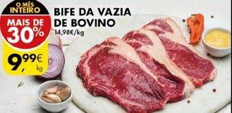 Pingo Doce Bife da Vazia de Bovino promoção