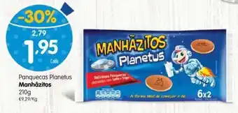 Minipreço Panquecas Planetus Manhazitos 210g promoção