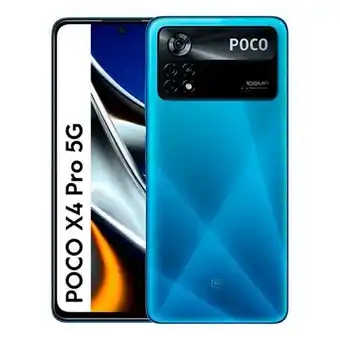 Smartphone poco x4 pro 5g 8gb/256gb dual sim laser blue