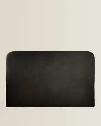 ZARA HOME Cabeceira arredondada com capa de linho promoção