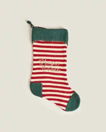 ZARA HOME Meia de natal promoção