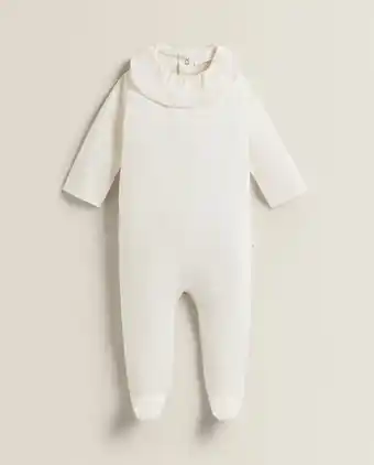 ZARA HOME Babygro algodão gola promoção