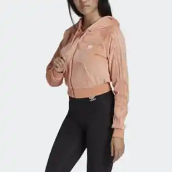 Adidas Casaco curto com capuz promoção