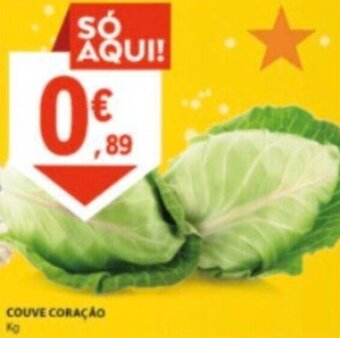 E.Leclerc Couve Coracao 1kg promoção