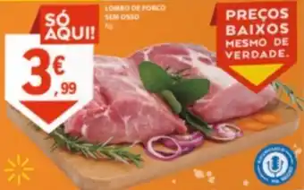 E.Leclerc Lombo de Porco sem osso 1kg promoção