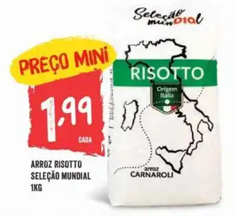 Minipreço Arroz Risotto Selecao Mundial 1kg promoção