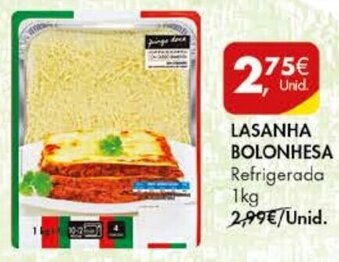 Lasanha Bolonhesa 1kg