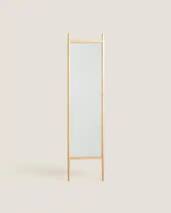 ZARA HOME Espelho madeira de freixo promoção