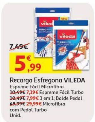 Auchan Sistema espreme fácil vileda promoção