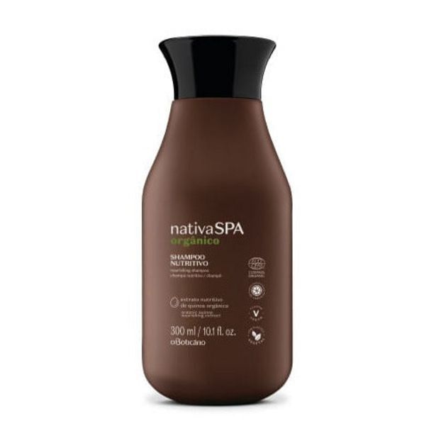 Promoção Shampoo nutritivo nativa spa orgânico 300 ml em O Boticário