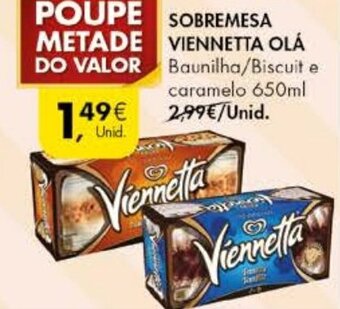 Sobremesa Viennetta Olá 650ml