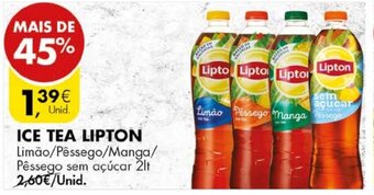 Pingo Doce Ice Tea Lipton 2lt promoção