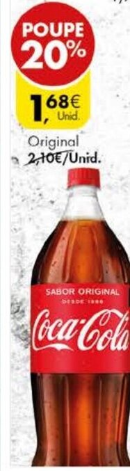 Pingo Doce Coca-Cola Original promoção
