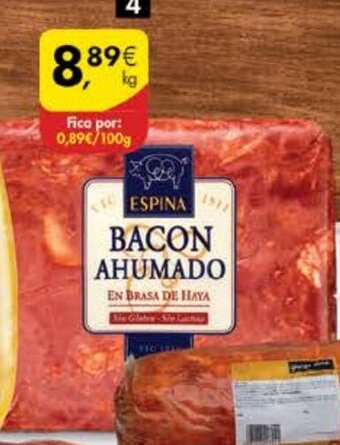 Pingo Doce Bacon Espina promoção