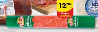 Pingo Doce Salsichão Montanhês El Pozo promoção