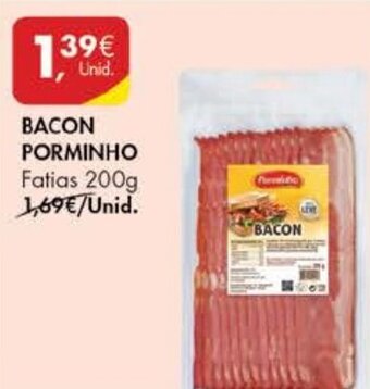 Pingo Doce Bacon Porminho 200g promoção