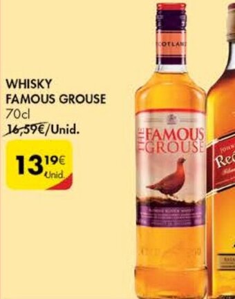 Pingo Doce Whisky Famous Grouse 70cl promoção