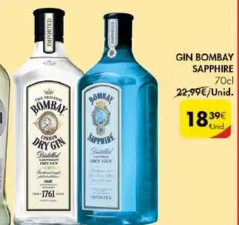 Pingo Doce Gin Bombay Sapphire 7cl promoção