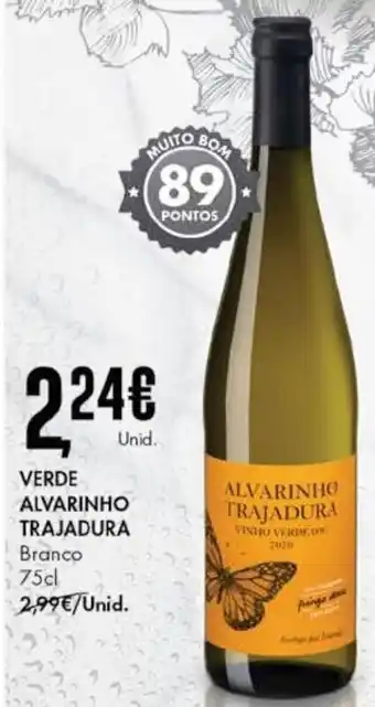 Pingo Doce Verde Alvarinho Trajadura 75cl promoção