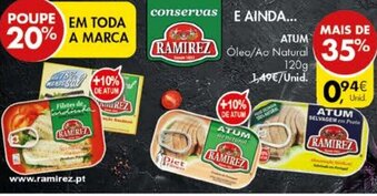 Pingo Doce Atum 120g promoção