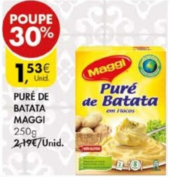 Pingo Doce Puré de Batata Maggi 250g promoção