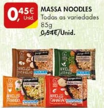Pingo Doce Massa Noodles 85g promoção