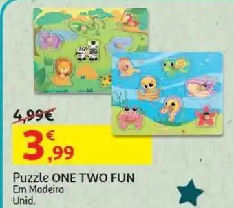 Auchan Puzzle one two fun madeira promoção