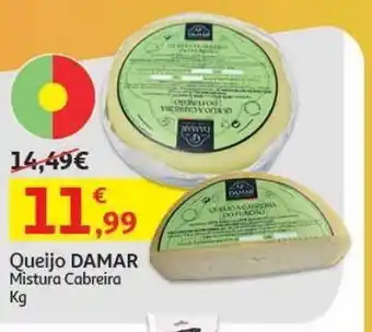 Auchan Queijo damar mistura cabreira kg promoção