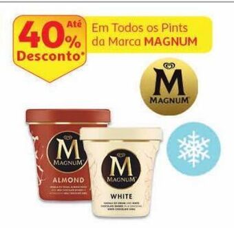 Auchan Gelado pint magnum promoção