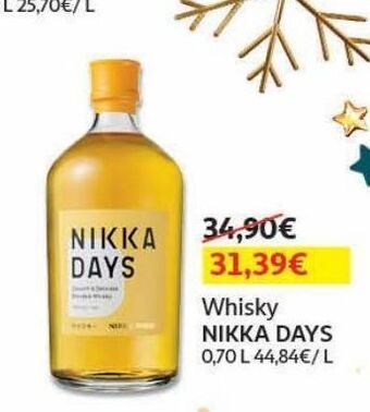 Whisky nikka days 0.70l