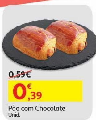 Pão chocolate 60 g