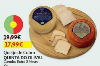 Auchan Queijo cabra quinta do olival promoção