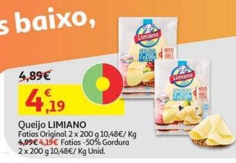 Auchan Queijo limiano promoção