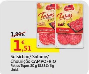 Auchan Salsichão campofrio promoção