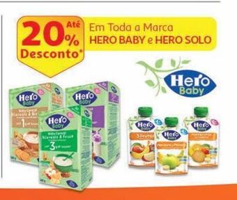 Auchan Pacotinho fruta hero baby promoção