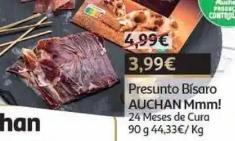 Auchan Presunto auchan bísaro produção controlada 24m 90g promoção