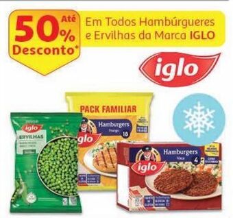 Auchan Hamburgers iglo promoção