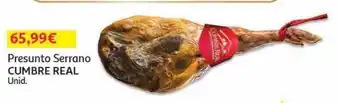 Auchan Presunto serrano cumbre real un promoção
