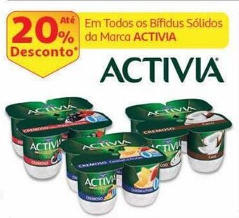 Auchan Iogurte bifidus activia promoção