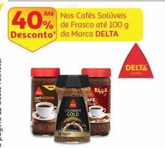 Auchan Café soluvel delta promoção