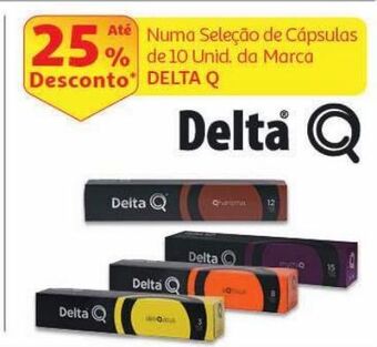 Cápsulas café delta q